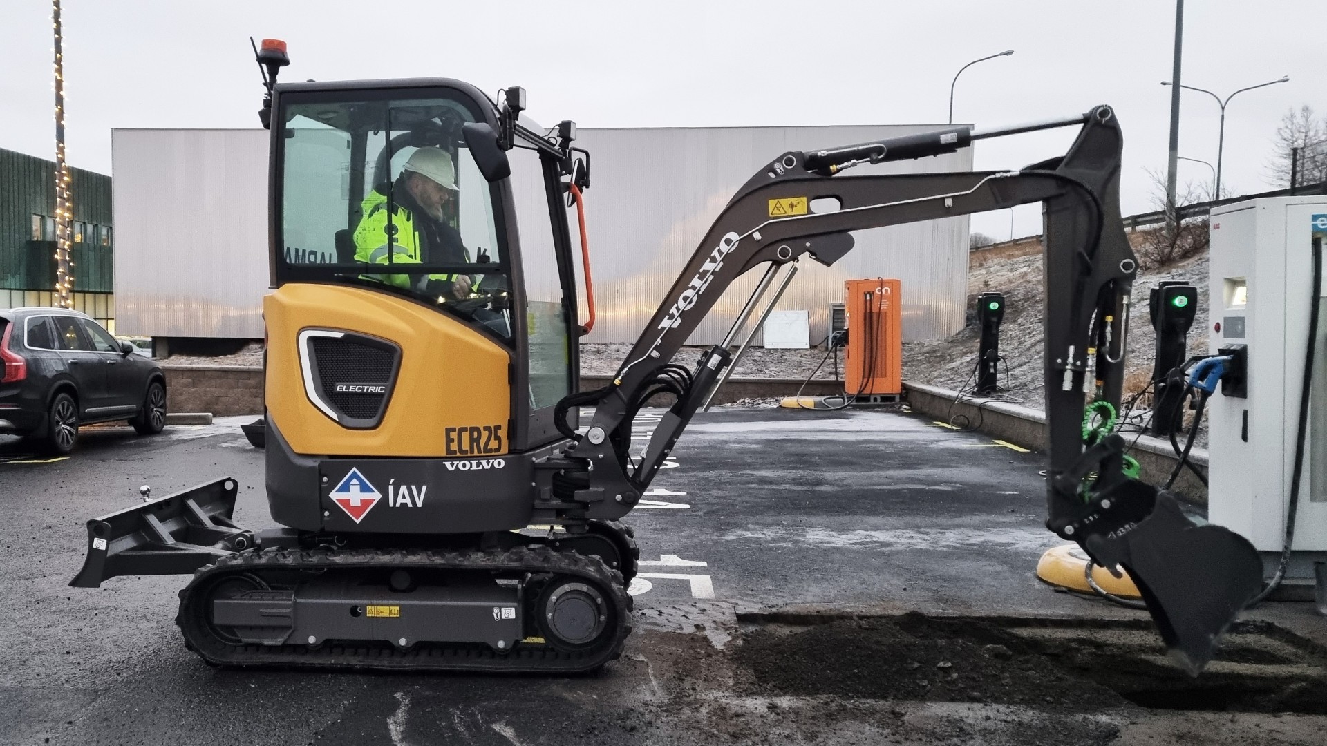 Volvo ECR vinnuvél Volvo ECR vinnuvél