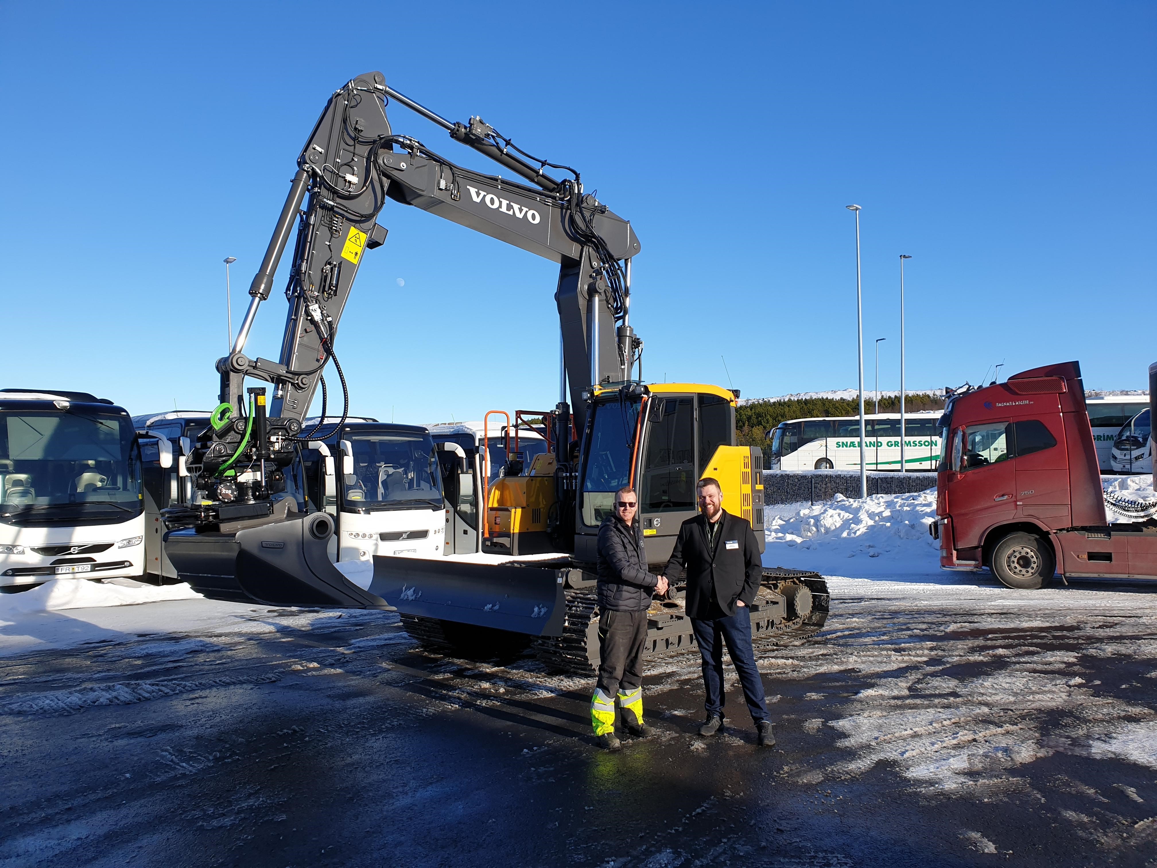 Volvo ECR vinnuvél