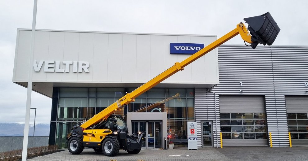 Veltir á Bauma véla- og tækjasýningunni