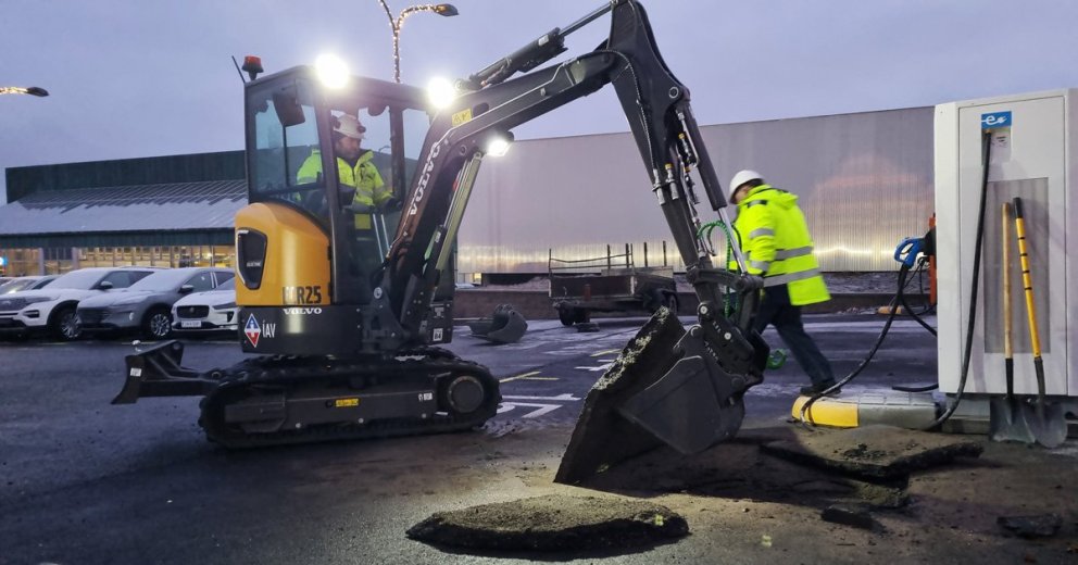 Brimborg stígur sín fyrstu skref í rafhleðslubransanum