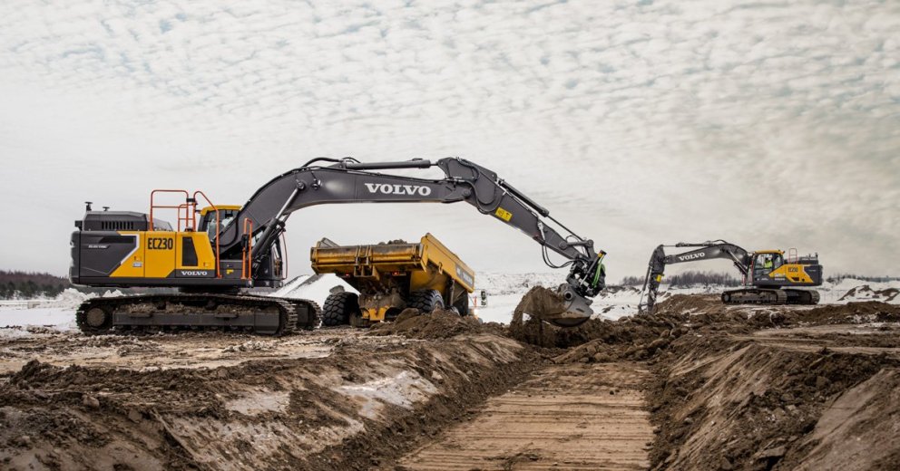 Volvo vinnuvélar vinsælastar á Íslandi