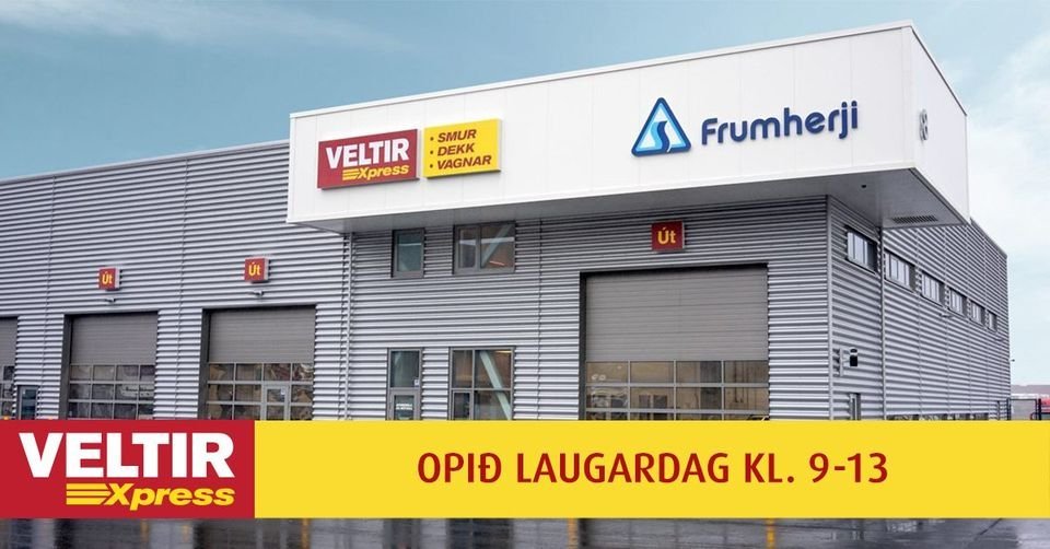 Opið á laugardögum hjá Velti Xpress