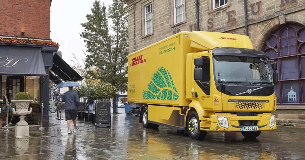 DHL og Volvo Trucks hefja nýtt kolefnisfrítt samstarf