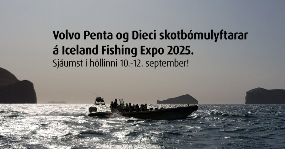 Veltir verður á Iceland Fishing Expo 2025 dagana 10.-12. september.