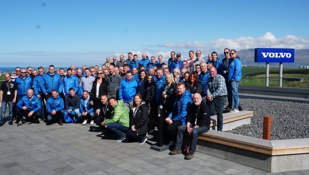 Glæsilegur hópur hér á ferð!