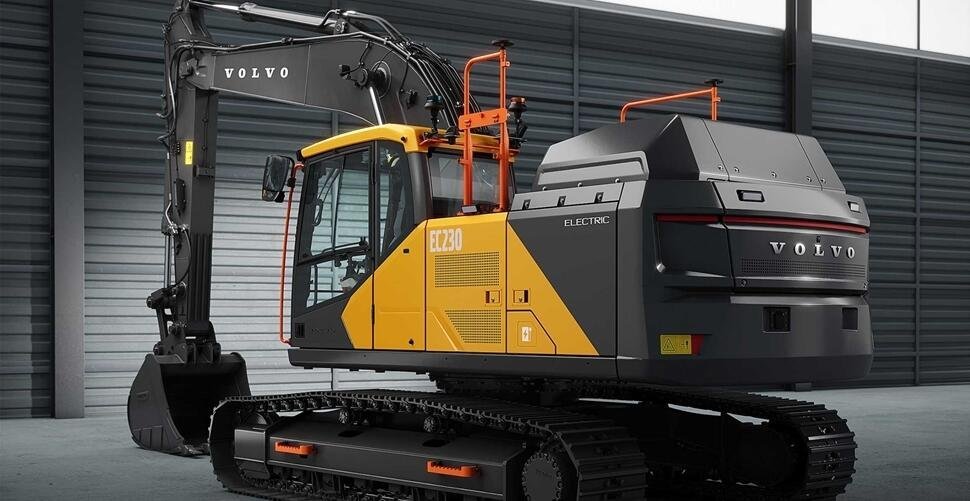 Ný kynslóð Volvo EC230 rafmagnsbeltagröfu frumsýnd á Bauma 2025