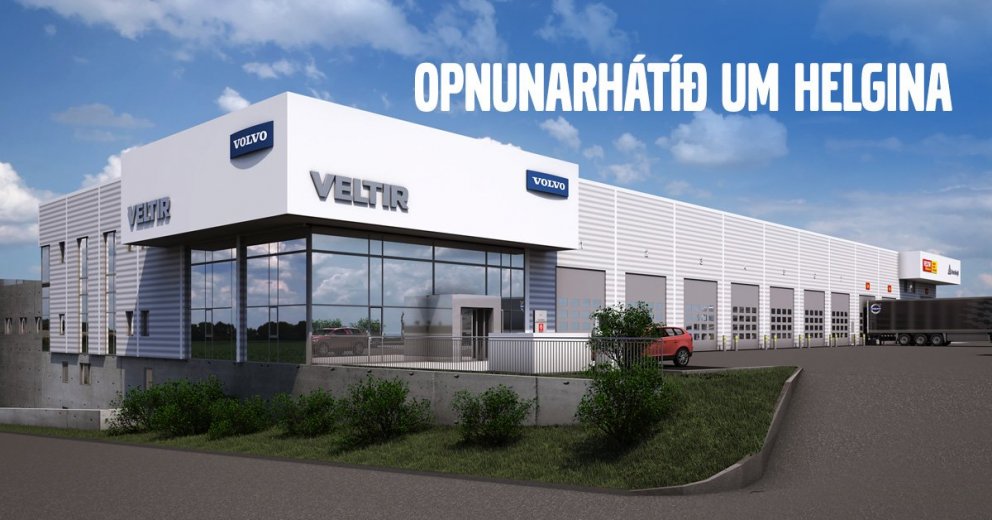 Sjáðu glæsilega nýja þjónustumiðstöð