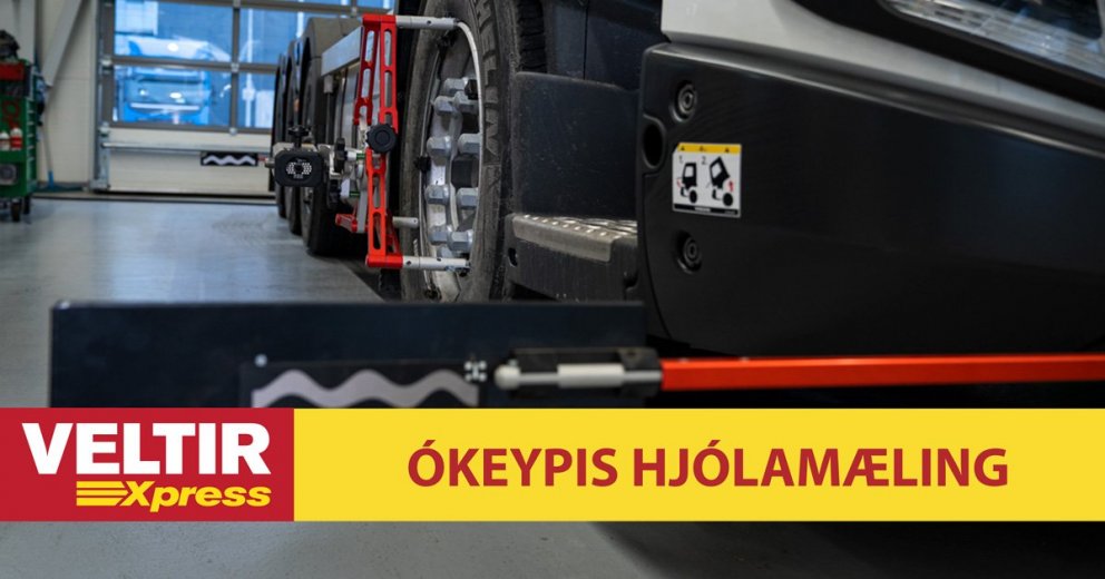 Ókeypis og snögg hjólamæling fyrir Volvo og Renault atvinnubíla