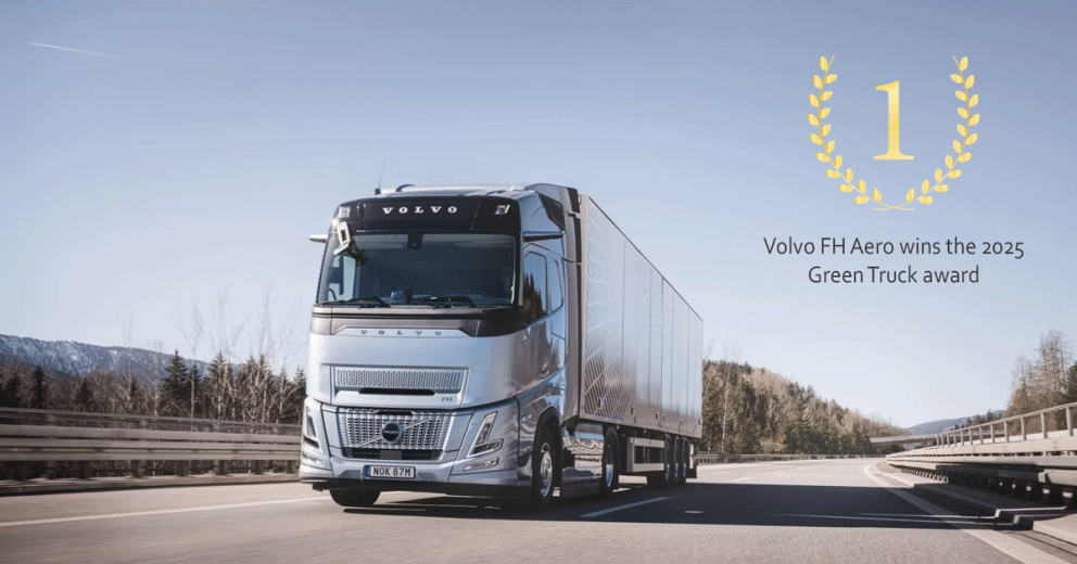Volvo FH Aero vinnur Green Truck verðlaunin 2025