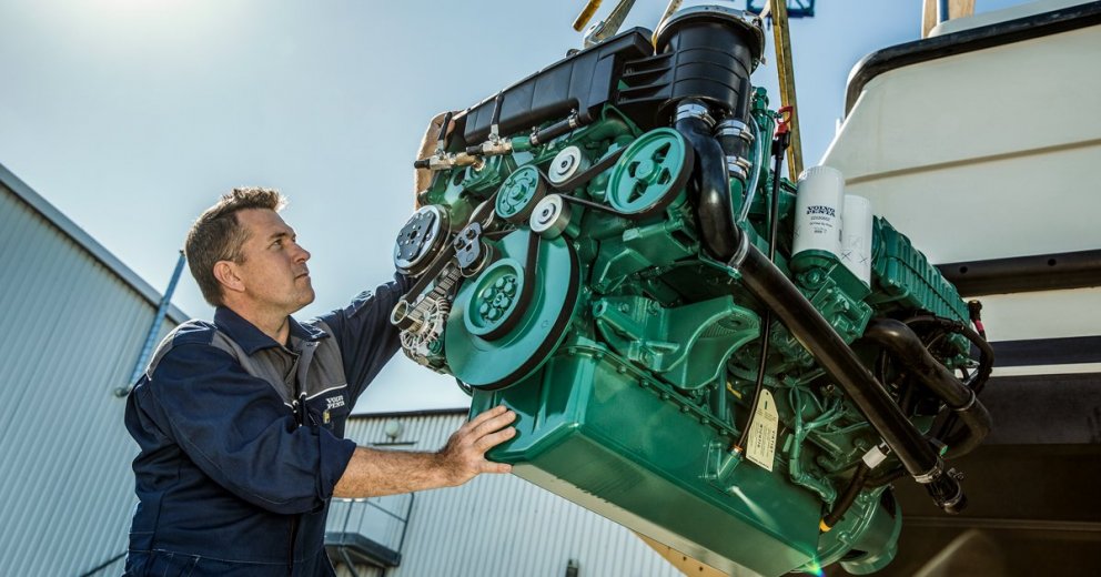 Veltir og Volvo Penta á ICEFISH 2022 í Smáranum