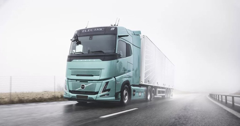 Nýr Volvo FH Aero Electric rafmagnsvörubíll með allt að 600 km drægni