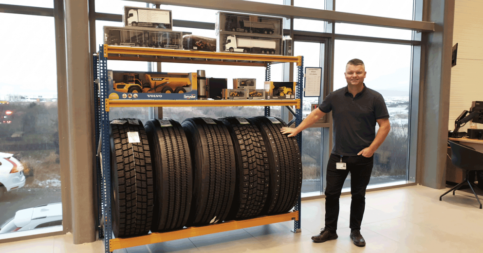 Nokian vörubíla-, rútu- og vinnuvéladekkin fást nú hjá Velti
